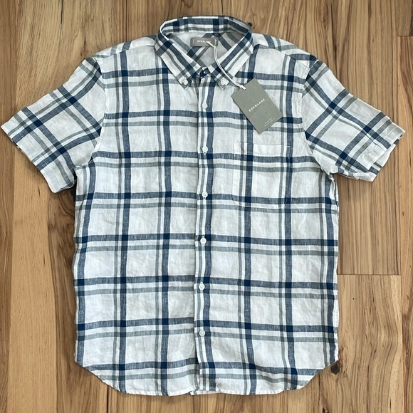 Everlane Other - NWT Everlane The Linen Short-Sleeve Shirt M